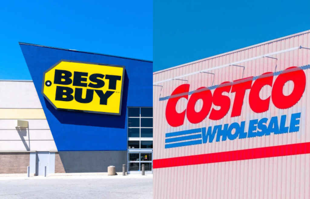 Image showing best buy and costco stores